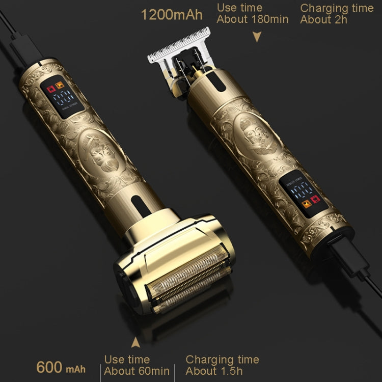 Men Haircut Shaving Knife 2 In 1 Set - free shipping - PMC TechLife - Order now!