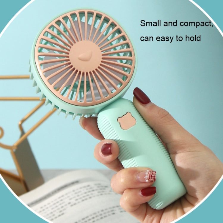 Handheld Small Fan Portable Mini Pocket Fan(Gray) - Electric Fans by PMC TechLife | Online Shopping South Africa | PMC TechLife