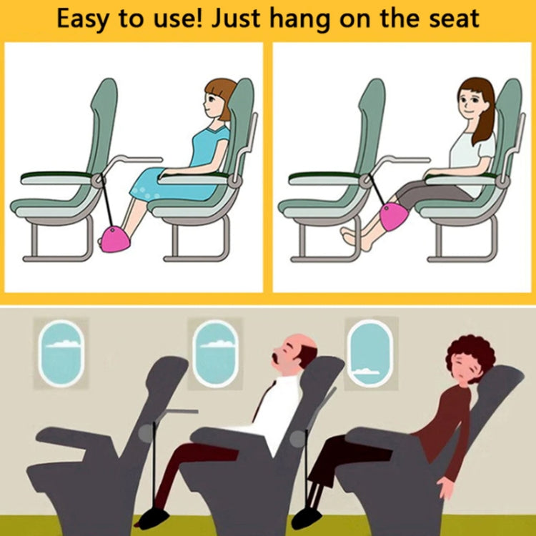Travel Foot Rest Hammock Office Leisure Pedal, Color: Black White Stripe All-in-one - Hammocks by PMC TechLife | Online Shopping South Africa | PMC TechLife