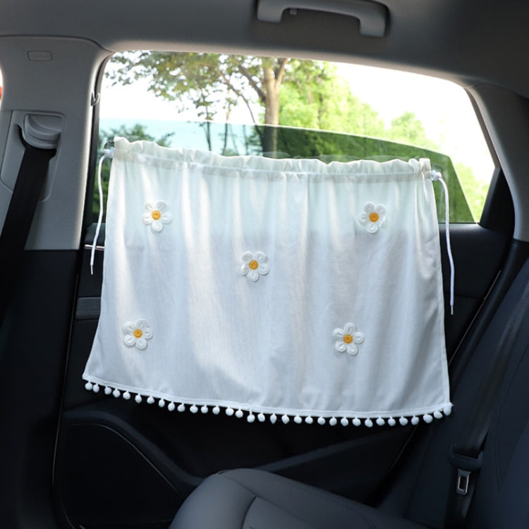 Car Sun Protection Blackout Curtain Cartoon Sunshade Curtain, Pattern: Yellow Pink Blue Flower - Window Foils & Solar Protection by PMC TechLife | Online Shopping South Africa | PMC TechLife | Buy Now Pay Later Mobicred