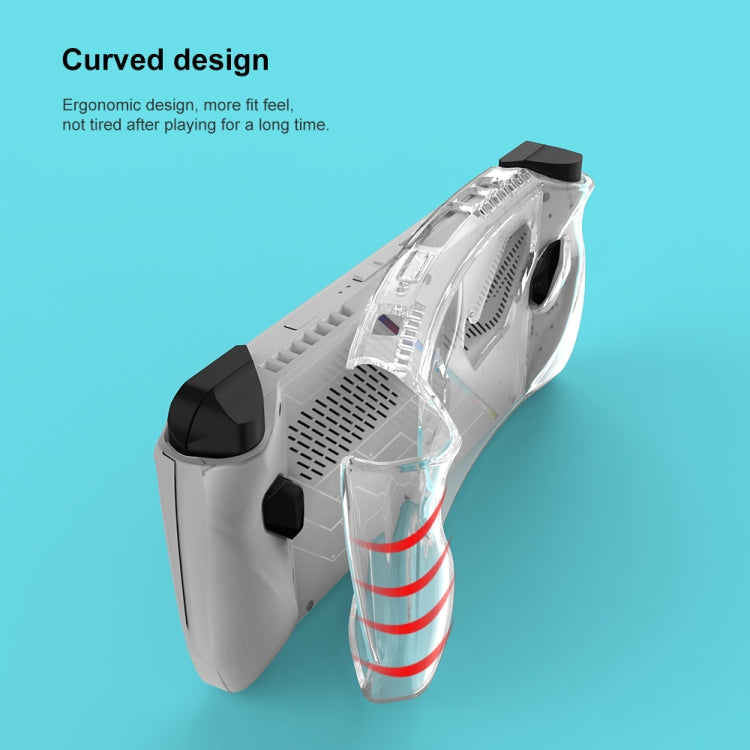 For ASUS Rog Ally Game Console All-in-one TPU Soft Protective Case(Transparent) - Cases by PMC TechLife | Online Shopping South Africa | PMC TechLife | Buy Now Pay Later Mobicred