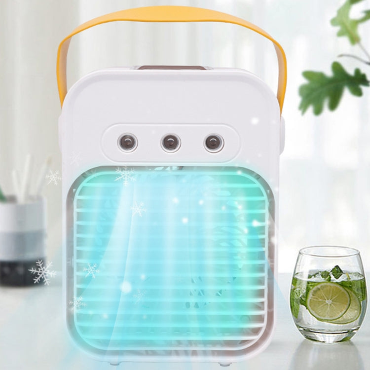 Mini Desktop Air Conditioner Fan Household Spray Humidification Air Cooler(White) - Electric Fans by PMC TechLife | Online Shopping South Africa | PMC TechLife | Buy Now Pay Later Mobicred
