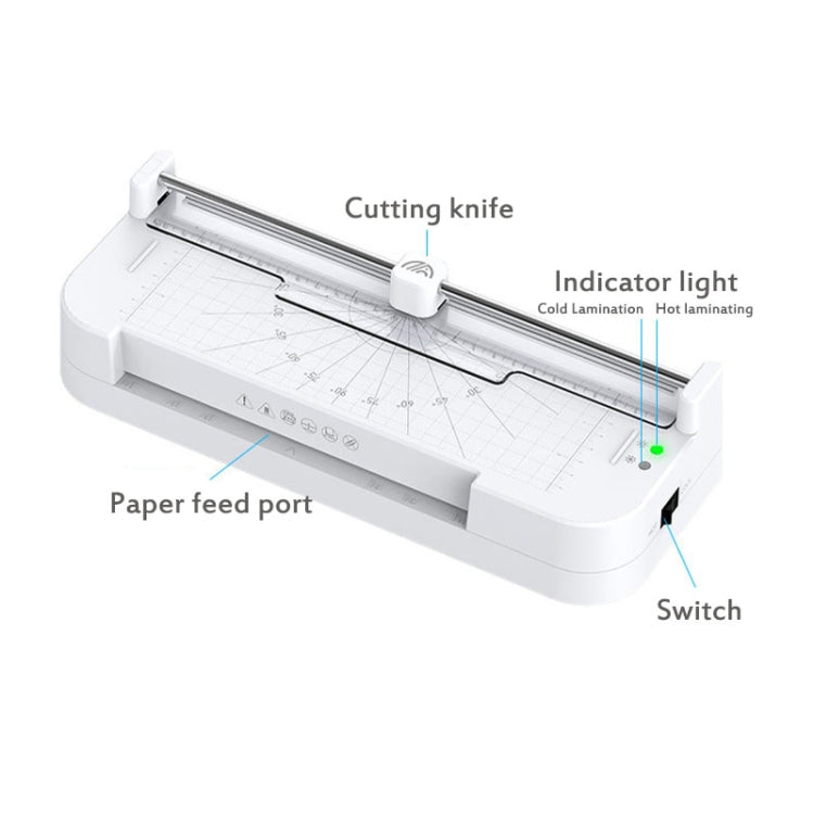 FN336 A4/A5/A6 Laminating Machine Lamination Thickness Within 0.5mm(EU Plug) - Photo Film Covering Machine by PMC TechLife | Online Shopping South Africa | PMC TechLife | Buy Now Pay Later Mobicred