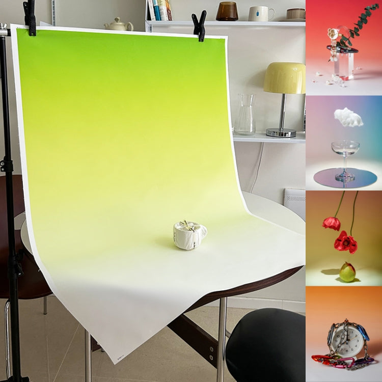 78x106cm Gradient Background Paper Photography Portrait Photo Props(Red Sky) - Gradient Color by PMC TechLife | Online Shopping South Africa | PMC TechLife | Buy Now Pay Later Mobicred