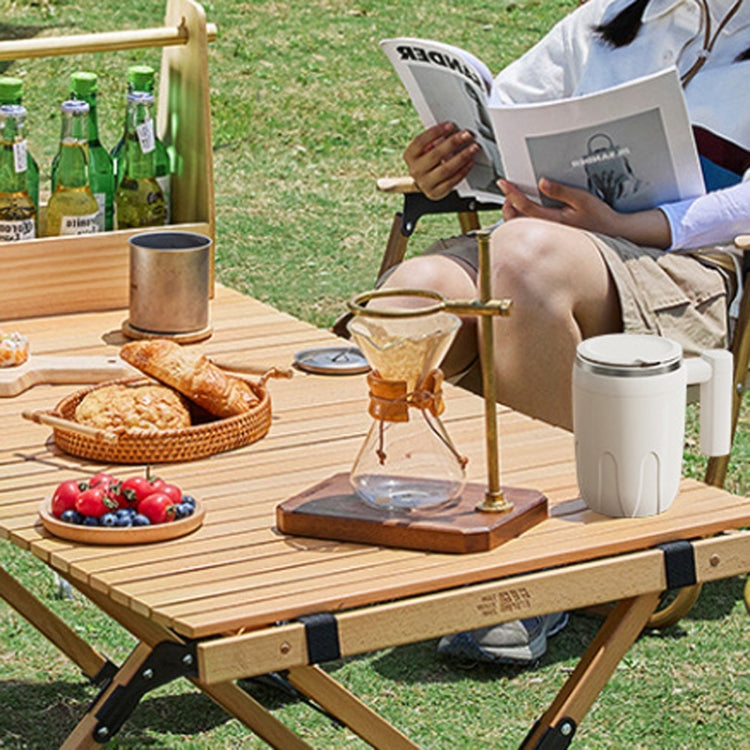 Automatic Stainless Steel Stirring Cup Portable Coffee Mug Magnetic Mug(Black) - free shipping - PMC TechLife - Order now!