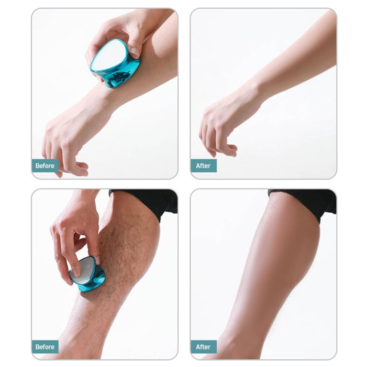 2 In 1 Hair Removal Foot Grinder Foot Peeling Pedicure Tool Epilator(Silver) - free shipping - PMC TechLife - Order now!