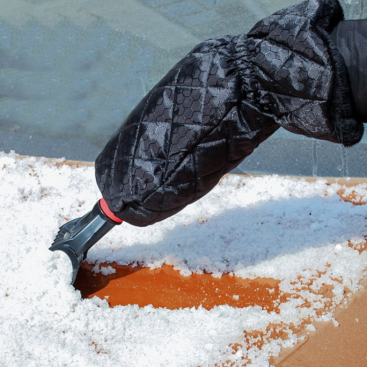 Vehicle Mounted Snow Shovel De-Icer Cleaning Tool, Color: Blue+Gloves - Ice Scraper by PMC TechLife | Online Shopping South Africa | PMC TechLife | Buy Now Pay Later Mobicred