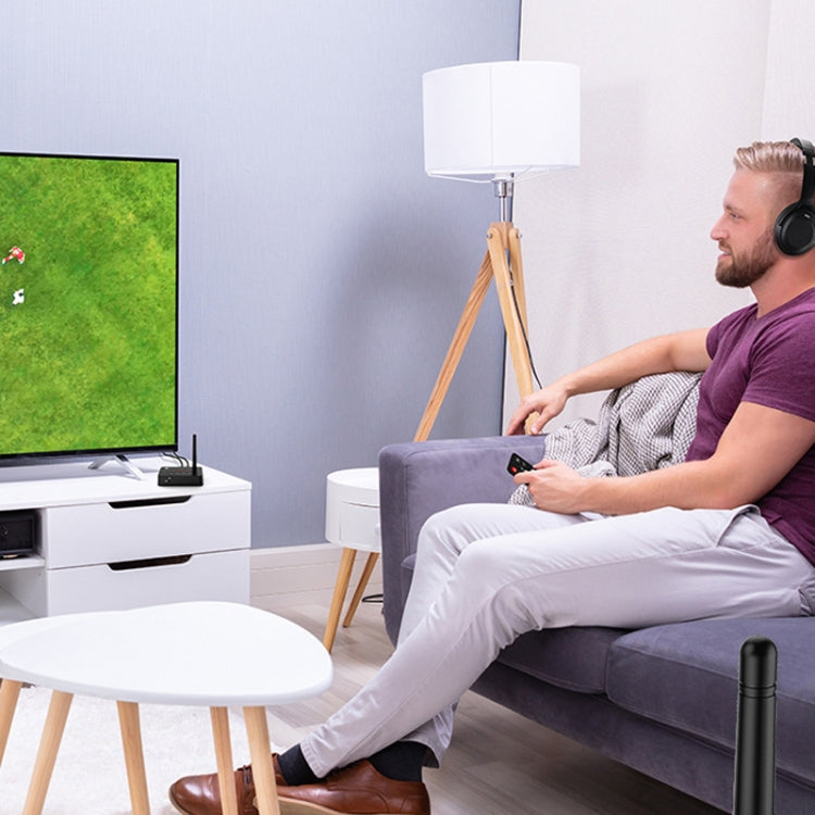 Bluetooth Audio Adapter NFC Bluetooth Receiver Transmitter 2 In 1 With Remote Control - Audio Receiver Transmitter by PMC TechLife | Online Shopping South Africa | PMC TechLife