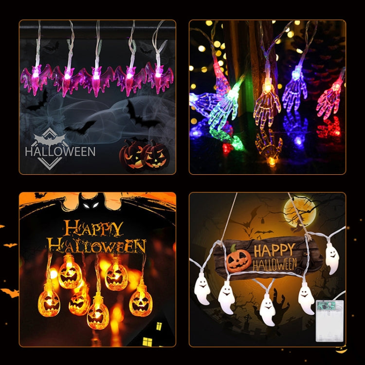 Colorful 3m 20LEDs Halloween LED Cartoon Atmosphere Decorative Light String(Little Ghost Hand) - Decoration Lamps by PMC TechLife | Online Shopping South Africa | PMC TechLife