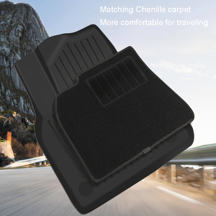 3pcs /Set For Tesla Model 3 TPE Injection Car Foot Mats Interior Accessories - Seat Accessories by PMC TechLife | Online Shopping South Africa | PMC TechLife | Buy Now Pay Later Mobicred