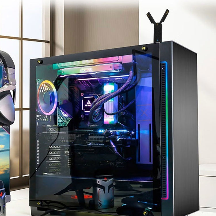 AX5400M 2.4G/5G/6G WIFI 6E Standard USB 3.0 Network Card WIFI Transmitter Receiver(Red) - free shipping - PMC Jewellery - Order now!