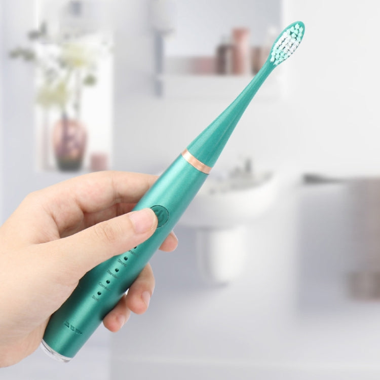 6 In 1 Electric Dental Scaler Calculus Removal Teeth Cleaning Set, Color: Green Basic - Oral Irrigators by PMC TechLife | Online Shopping South Africa | PMC TechLife | Buy Now Pay Later Mobicred