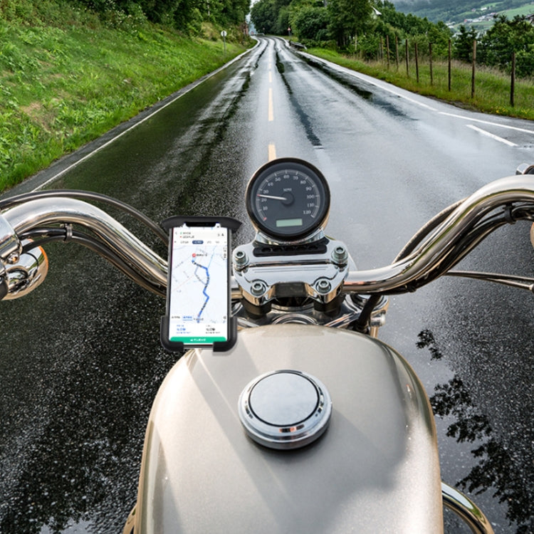 Bicycle Phone Holder 360 Degree Rotation Locking Cell Phone Clip(Black) - Holders by PMC TechLife | Online Shopping South Africa | PMC TechLife | Buy Now Pay Later Mobicred