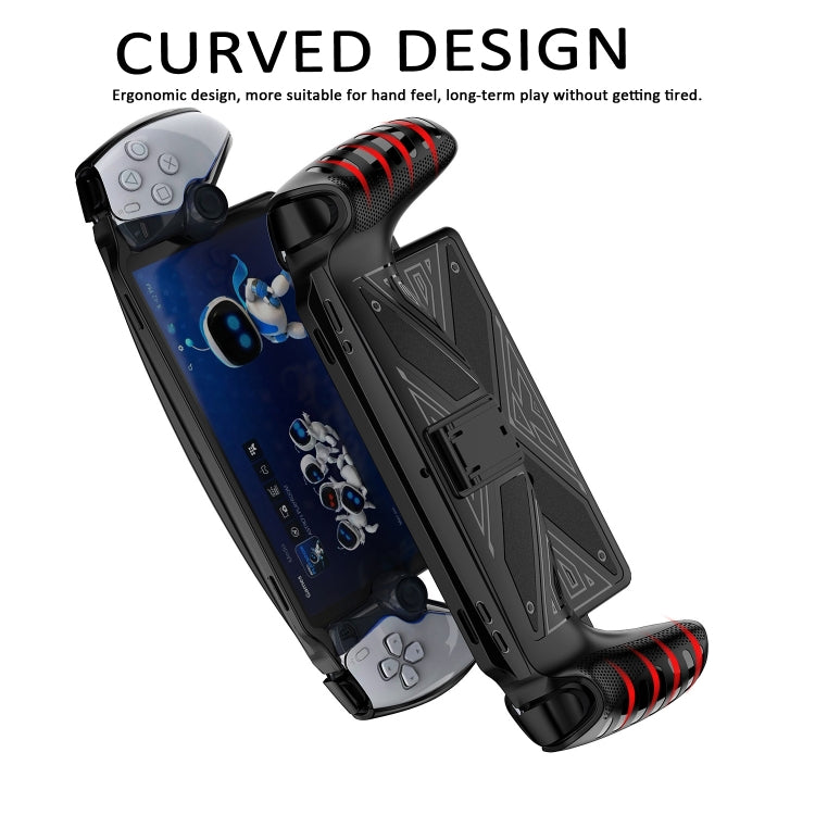 For Sony PlayStation Portal TPU Protective Case Cover With Stand(White) - Cases by PMC TechLife | Online Shopping South Africa | PMC TechLife