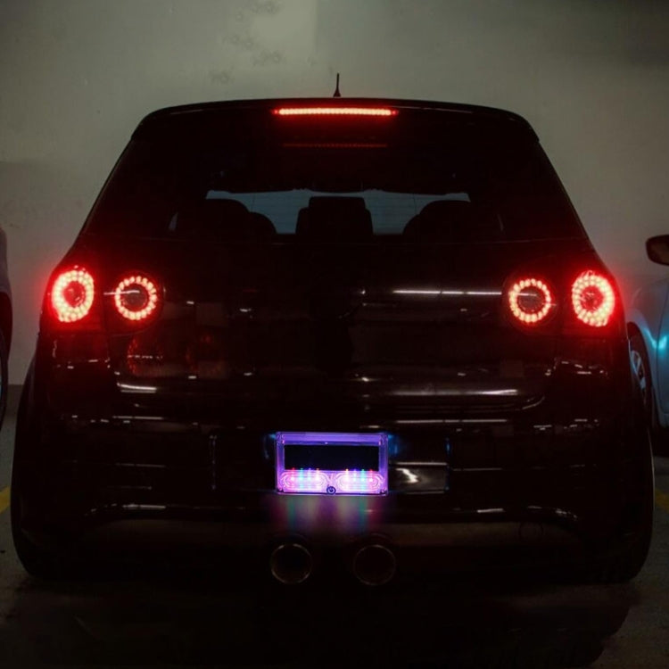 Car Solar Warning Light Anti-rear Collision LED Tail Light(Double-sided Glue) - Warning Lights by PMC TechLife | Online Shopping South Africa | PMC TechLife | Buy Now Pay Later Mobicred