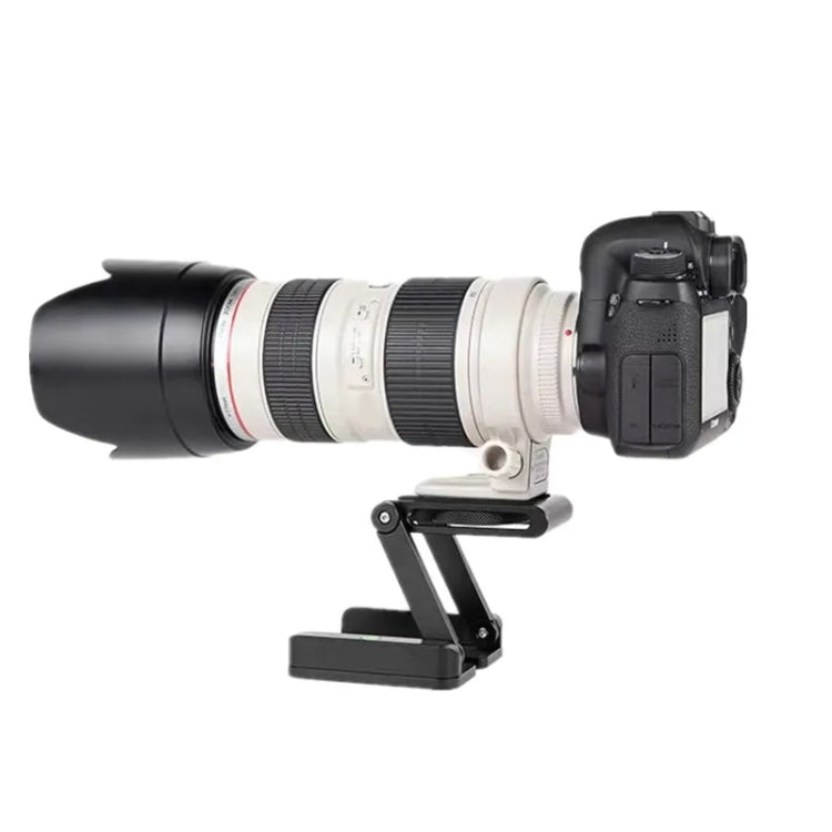 Folding Z Type Tilt Pan Tripod Head Ball Head Quick Release Plate Stand for DSLR Camera - Tripod Heads by PMC TechLife | Online Shopping South Africa | PMC TechLife | Buy Now Pay Later Mobicred