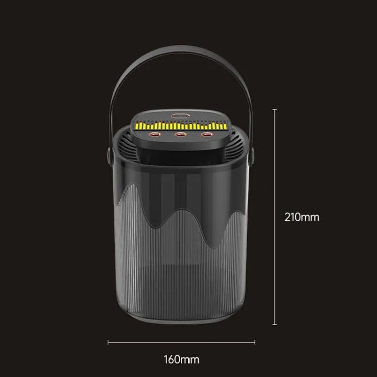 3L Smart Spray Humidifier Three-hole Spray With Night Light, Spec: Rechargeable 3000mAh - free shipping - PMC TechLife - Order now!