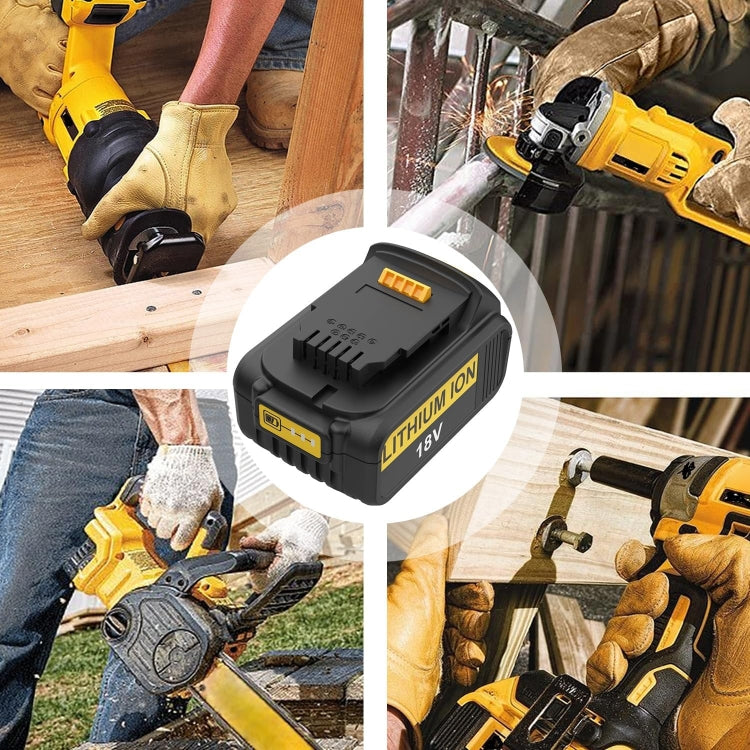3000mAh For Dewalt DCB180 / DCB181 / DCB200 18V Electrical Tools Spare Battery - Electric Saws & Accessories by PMc TechLife | Online Shopping South Africa | PMc TechLife | Buy Now Pay Later Mobicred