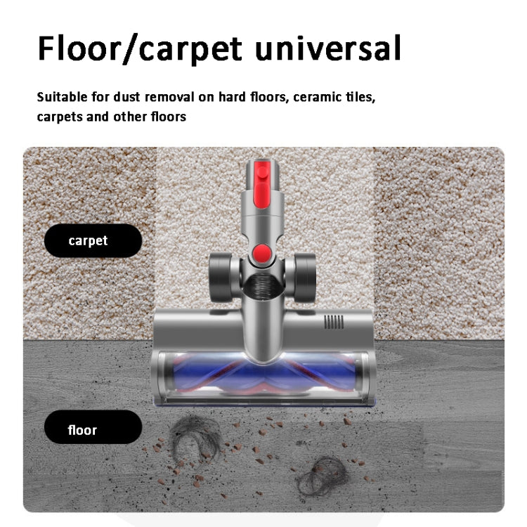 For Dyson V10 Slim / V12 Vacuum Cleaner V-shaped Anti-tangle Direct Drive Floor Brush - free shipping - PMC TechLife - Order now!