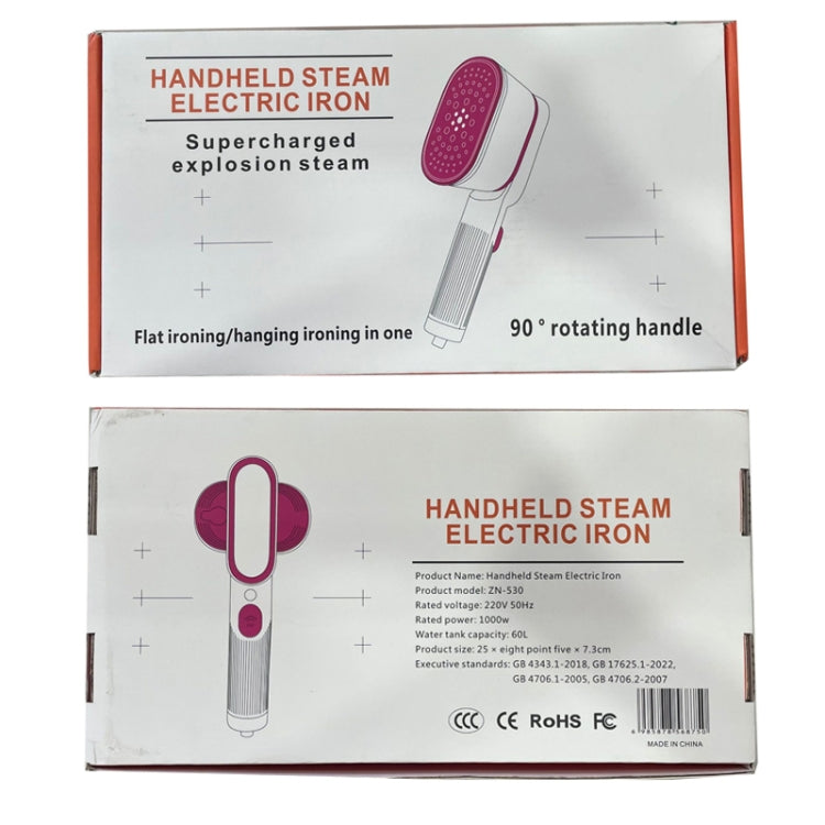 1000W 60ml Water Tank Handheld Garment Steamer with Rotatable Ironing Panel 110V US Plug - free shipping - PMC TechLife - Order now!