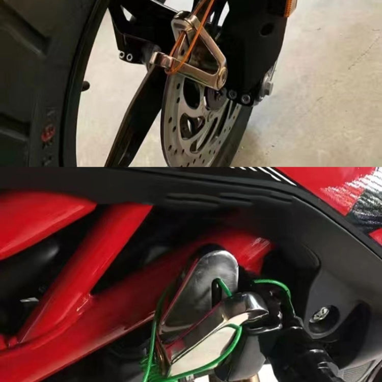 Electrical Vehicle Triangle Disc Brake Lock Universal Alloy Steel Anti-Theft Lock Scooter Padlock(Black) - Theft Protection by PMC TechLife | Online Shopping South Africa | PMC TechLife | Buy Now Pay Later Mobicred