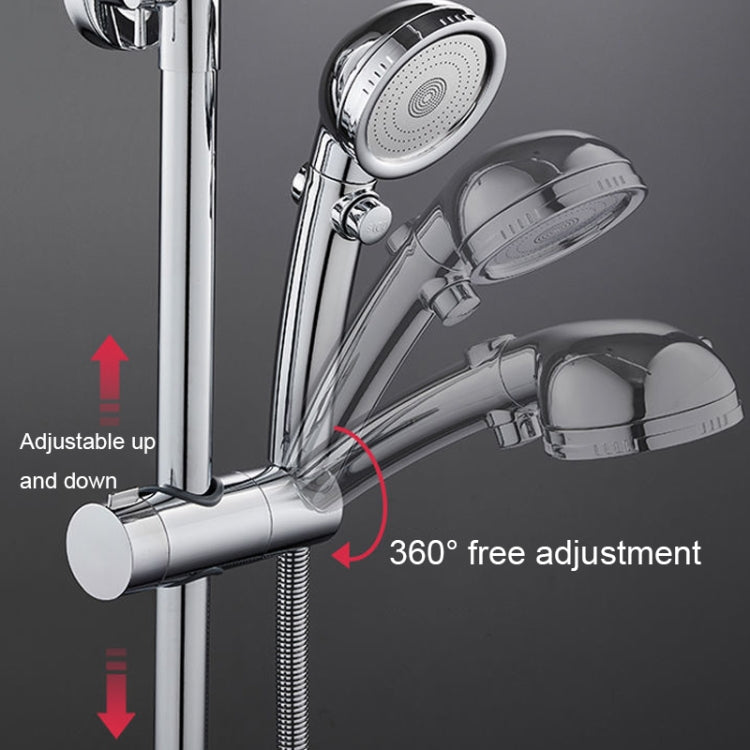 Straight-buckle Adjustable Shower Bracket Shower Rod Lift Base Shower Head Rack(18-25) - Shower Head by PMC TechLife | Online Shopping South Africa | PMC TechLife | Buy Now Pay Later Mobicred