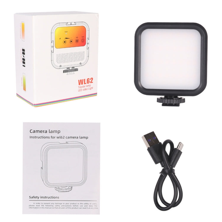 Portable Phone Desktop Live Fill Light Mini Pocket Light Shooting Camera Fill Lamp, Style: RGB Full Color With Tripod+Hot Boots+Clip - free shipping - PMC TechLife - Order now!