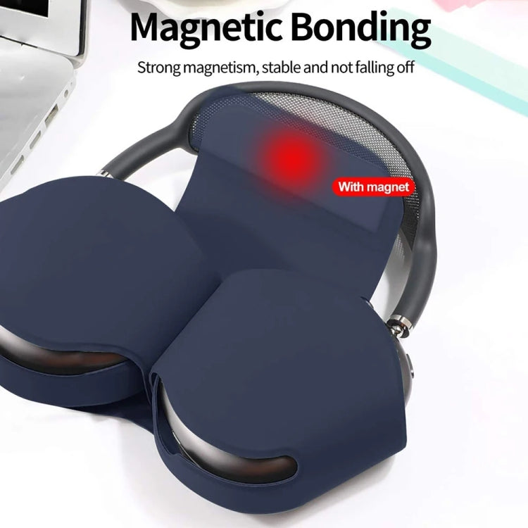 For AirPods Max Headphone Protective Cover Soft Case(Purple) - Earmuff & Pad by PMC TechLife | Online Shopping South Africa | PMC TechLife | Buy Now Pay Later Mobicred