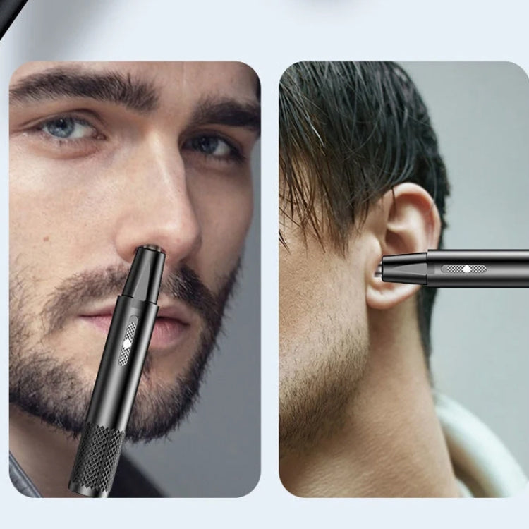 Electric Nose Hair Clipper Rechargeable Washable Portable Travel Trimmer(White) - free shipping - PMC TechLife - Order now!