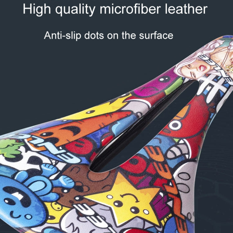 ENLEE E-ZD412 Bicycle Carbon Fiber Cushion Outdoor Riding Mountain Bike Saddle, Style: Camouflage - free shipping - PMc TechLife - Order now!