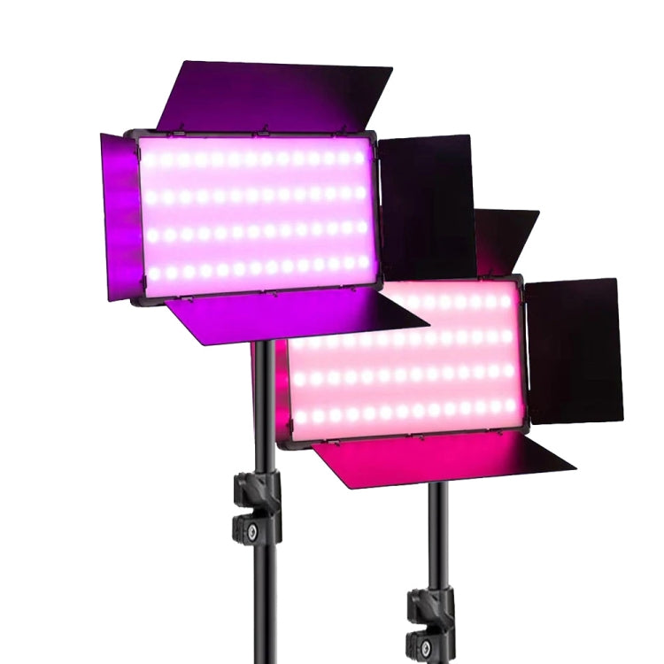 480+76 LEDs RGB Adjustable Live Shooting Fill Light Phone SLR Photography Lamp, EU Plug, Spec: 12 inch - by PMC TechLife | Online Shopping South Africa | PMC TechLife | Buy Now Pay Later Mobicred