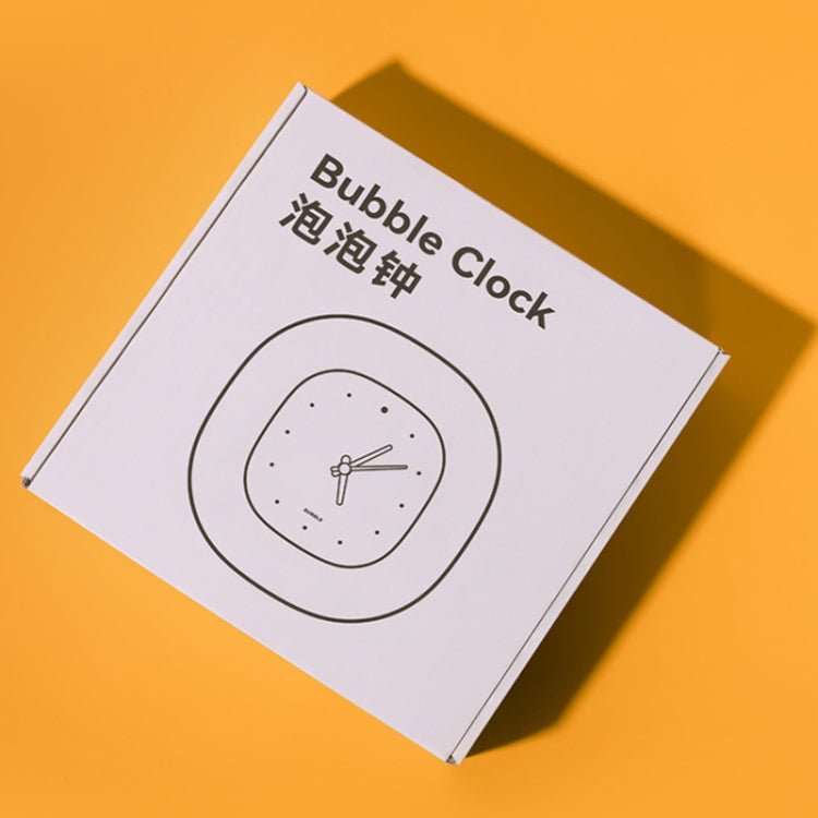 Desktop Wall-mounted Dual-purpose Decorative Silent Bubble Clock(Yellow) - Alarm Clocks by PMc TechLife | Online Shopping South Africa | PMc TechLife | Buy Now Pay Later Mobicred
