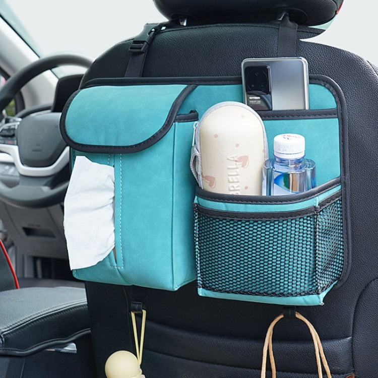 Car Seat Back Organizer Multifunctional Storage Bag Decorative Products(Brown) - Stowing Tidying by PMC TechLife | Online Shopping South Africa | PMC TechLife | Buy Now Pay Later Mobicred
