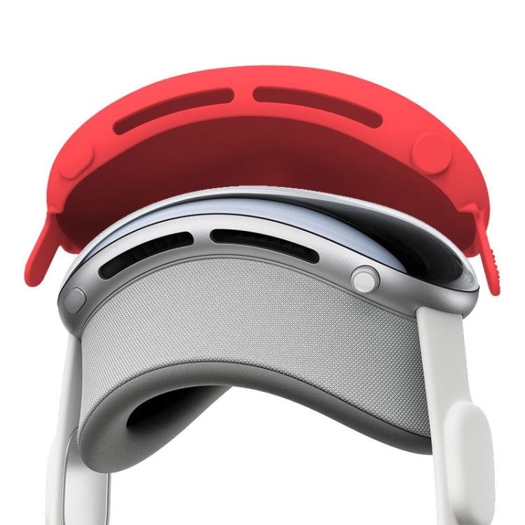 For Apple Vision Pro Silicone Protective Cover VR Accessories(Pink) - VR Accessories by PMC TechLife | Online Shopping South Africa | PMC TechLife | Buy Now Pay Later Mobicred