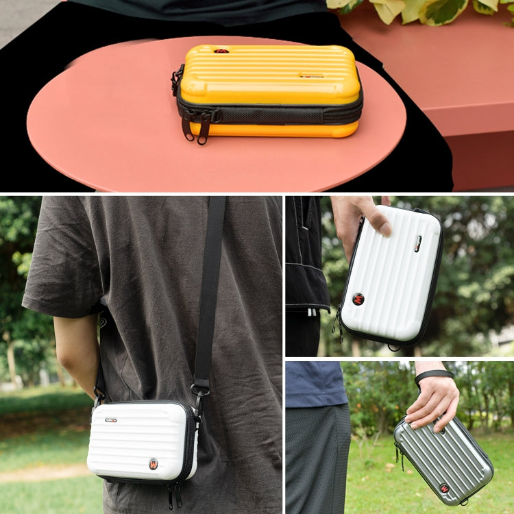 For Insta360 Ace / Ace Pro aMagisn Small Organizer Bag Sports Camera Protective Accessories(Pearl White) - free shipping - PMC TechLife - Order now!