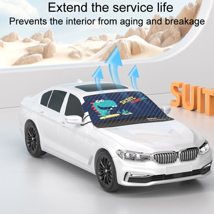 SUITU ST-3950 Automobile Thickening Sun Shield Car Snow Block Coat, Style: Dinosaur - Window Foils & Solar Protection by SUITU | Online Shopping South Africa | PMC TechLife | Buy Now Pay Later Mobicred