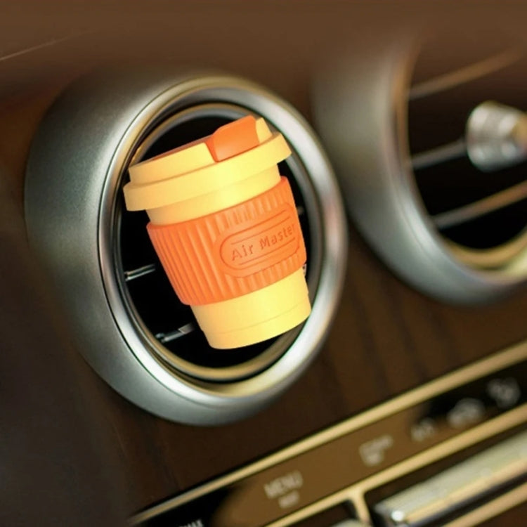 BEN.JACK Coffee Cup Car Perfume Air Conditioner Air Outlet Aromatherapy Ornaments(Dark Night Green+Fluorescent Green) - Air Freshener by BEN.JACK | Online Shopping South Africa | PMC TechLife | Buy Now Pay Later Mobicred