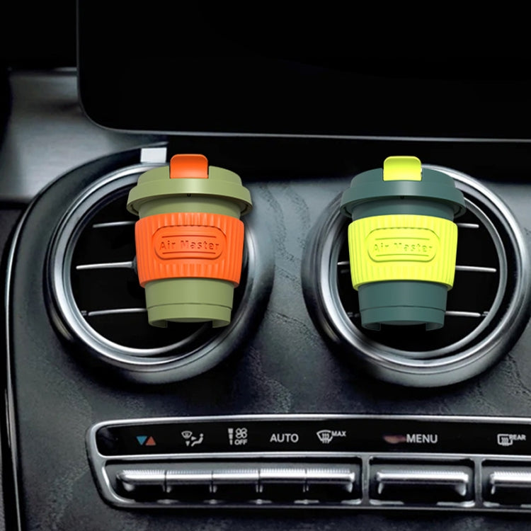 BEN.JACK 4pcs /Set Coffee Cup Air Outlet Aromatherapy Refill Tablets(All Season White Tea) - Air Freshener by BEN.JACK | Online Shopping South Africa | PMC TechLife | Buy Now Pay Later Mobicred