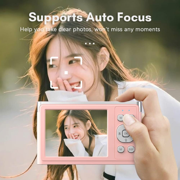50 MP HD Camera 4K Video Retro Vlog Self-Shooting Camera(Black) - Video Cameras by PMC TechLife | Online Shopping South Africa | PMC TechLife | Buy Now Pay Later Mobicred