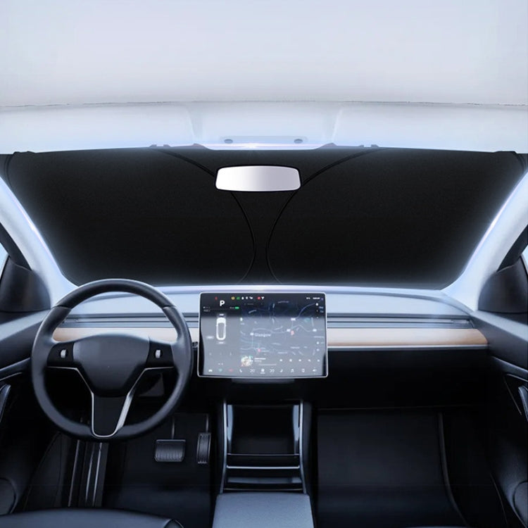 Car Front Windshield Heat Insulation Sun Protection Visor, Specification: Large Front Baffle + 4 Side Baffles - Window Foils & Solar Protection by PMC TechLife | Online Shopping South Africa | PMC TechLife | Buy Now Pay Later Mobicred