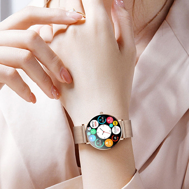 T8 1.3-inch Heart Rate/Blood Pressure/Blood Oxygen Monitoring Bluetooth Smart Watch, Color: Gold - Smart Watches by PMC TechLife | Online Shopping South Africa | PMC TechLife | Buy Now Pay Later Mobicred