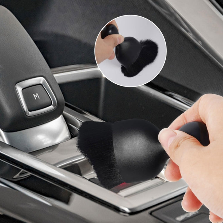 2pcs Car Interior Cleaning Brush Air Outlet Gap Dust Removal Brush, Color: Protective Case Black - Car washing supplies by PMC TechLife | Online Shopping South Africa | PMC TechLife