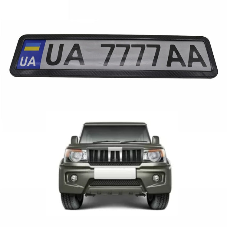 European/Russian/Ukrainian Stainless Steel License Plate Frame(8K Mirror) - License Plate Covers & Frames by PMC TechLife | Online Shopping South Africa | PMC TechLife | Buy Now Pay Later Mobicred