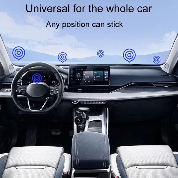 D35 Zero Gravity Car Steering Wheel Phone Navigation Mount Sticky Metal Magnetic Holder - free shipping - PMC TechLife - Order now!