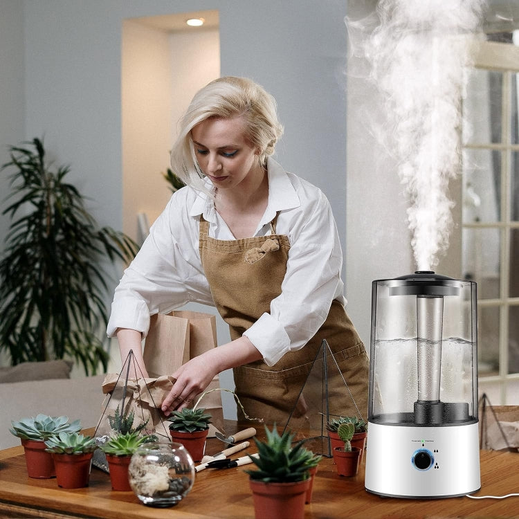 4L Reptile Humidifier Fogger Cool Mist Fog Mister with Tube for Tortoise Habita US Plug - Air Purifier by PMC TechLife | Online Shopping South Africa | PMC TechLife | Buy Now Pay Later Mobicred