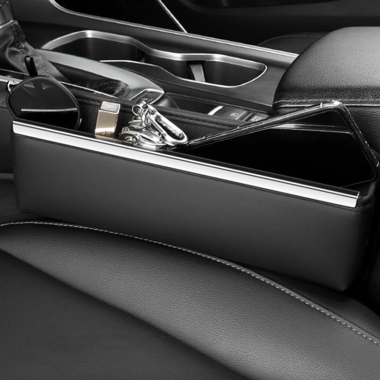 Automotive Seat Clamp Seam Organizer Car Decoration Storage Bag(Brown) - Stowing Tidying by PMC TechLife | Online Shopping South Africa | PMC TechLife | Buy Now Pay Later Mobicred