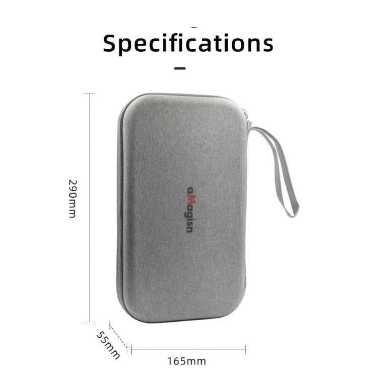 For Insta360 X5 / X4 aMagisn Medium Storage Bag Clutch Bag Protective Case - Case & Bags by aMagisn | Online Shopping South Africa | PMC TechLife | Buy Now Pay Later Mobicred