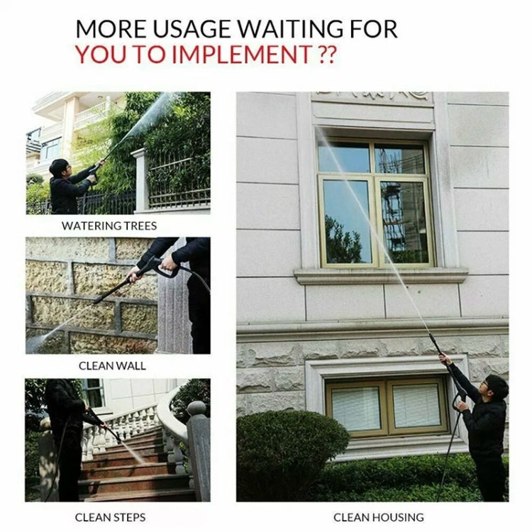 For Karcher K-Series / LAVOR Long Rod Universal Swivel Nozzle High Pressure Car Wash Sprayer Parts(No. 2) - Car Washer & Accessories by PMC TechLife | Online Shopping South Africa | PMC TechLife | Buy Now Pay Later Mobicred