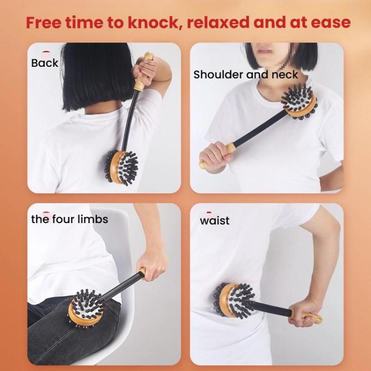 Handheld Knocking Fitness Hammer Double Head Meridian Massage Hammer(Airbag Hammer) - free shipping - PMC TechLife - Order now!