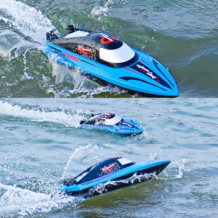 812 High-Speed RC Boat Large Horsepower Speedboat Long Endurance Waterproof Boys Water Toy Dual Batteries(Blue) - RC Boats by PMC TechLife | Online Shopping South Africa | PMC TechLife | Buy Now Pay Later Mobicred